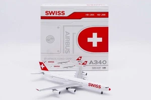 JC4SWR0203 JC Wings A340-300 1/400 Model HB-JMA Swiss - Picture 1 of 1
