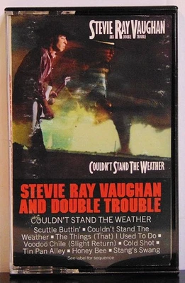 Stevie Ray Vaughan Couldn't Stand The Weather Cassette 1984 Epic - Image 1 of 4