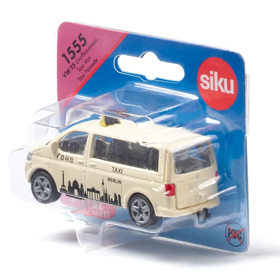 VW T5 TAXI VAN SIKU 1555 - Immagine 1 di 2