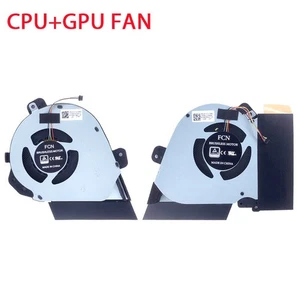FOR ASUS ROG Zephyrus G15 GA502 GA502IU CPU & GPU COOLING FAN 13NR03V0T020011 - Afbeelding 1 van 6