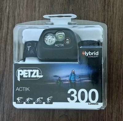 Petzl Actik Hybrid Concept * Baterías recargables o AAA * 300 lúmenes * Nuevo Foto 1 de 2