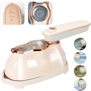 Plancha Vaporera de Viaje para Ropa, 1200W Portátil Portátil Portátil Mini Vaporera de Prendas - Imagen 1 de 12
