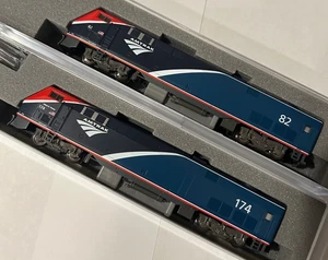KATO 1766040 1766041 2 LOCO SET N Amtrak 82 & 174 Phase VII GE P42176-6040 DC - Picture 1 of 1
