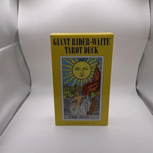 Rider Waite Tarot Deck: Giant Size : 78 Cards (2004, Game) - Picture 1 of 6