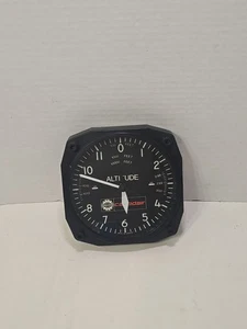 Reloj Altímetro Avión Altitud Bombardier/Canadair Funciona - Imagen 1 de 3