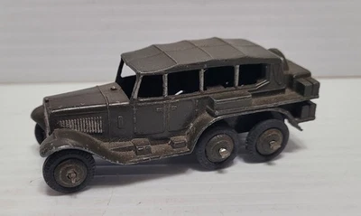 COCHE DE RECONOCIMIENTO VINTAGE DINKKY TOYS EJÉRCITO 6 RUEDAS Foto 1 de 4