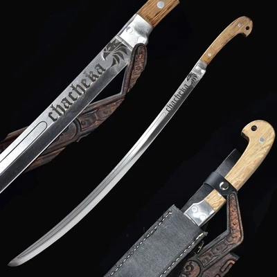 Russian Sword Hand Forged 7Cr17MoV High Level Stainless Steel Blade - Image 1 of 4