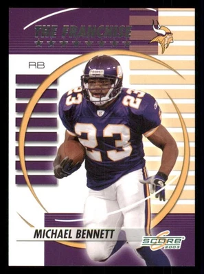 2003 Score The Franchise #TF18 Michael Bennett - Image 1 of 2