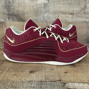 Nike KD 16 NRG NY vs NY Mens Size 17 Noble Red Gold Basketball DZ2925-600 NEW - Picture 1 of 13