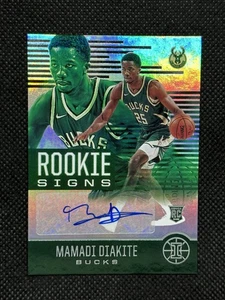 2020-21 Panini Illusions Mamadi Diakite Rookie Signs #RS-MAM - Picture 1 of 2