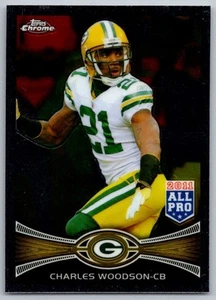 2012 Topps Chrome Charles Woodson Green Bay Packers #58 - Picture 1 of 2