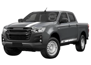 Graphics Bonnet Side Door Sticker For Isuzu D-max 4x4 Racing Sport Vinyl Decals - Picture 1 of 10