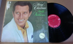 EX RARE 1965 MONO PROMO Lp Album Andy Williams Merry Christmas RE Bing Crosby - Picture 1 of 16