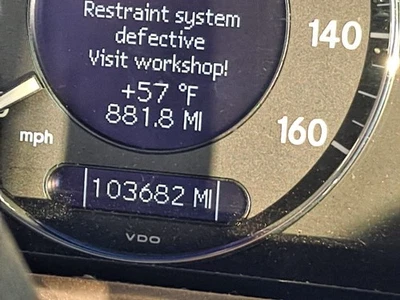 Cuadro medidor velocímetro serie CLK 2004 OE 103 k millas Mercedes-Benz Foto 1 de 4