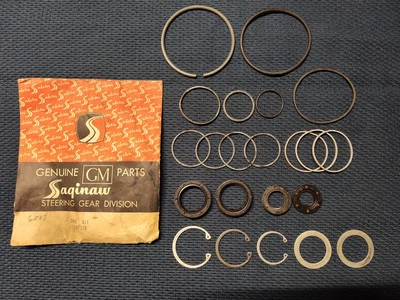 NOS GM # 5687179 Saginaw Steering Gear Box Service Kit 1959-61 Oldsmobile - Image 1 of 3