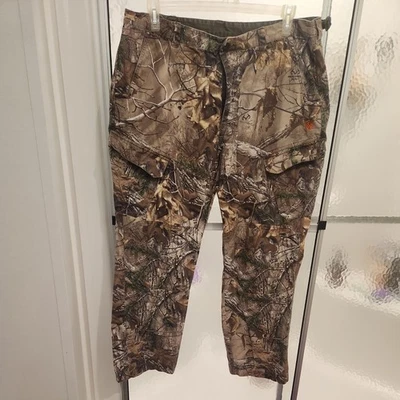 Game Winner Camo Cargo Realtree Hunting Fishing Outdoors Pants Mens XL 40-42 - Image 1 of 4