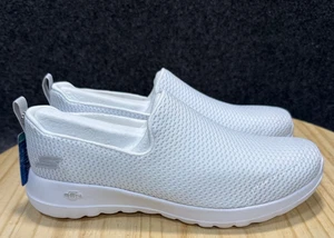 Skechers Performance Go Walk Goga Max White Sneakers Womens Size 7 NWT - Picture 1 of 10