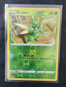 Scyther ERROR REVERSE HOLO BLEED 006/159 Pokemon TCG Card CROWN ZENITH Near Mint - Picture 1 of 2