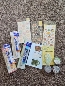 Japanese Stationery Set Scrapbooking Planning - Imagen 1 de 19
