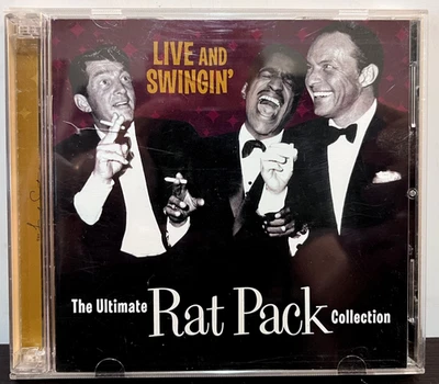 The Rat Pack Collection - Live & Swingin' (CD+DVD) - Compact Disc CD - EX Cond. Foto 1 de 4