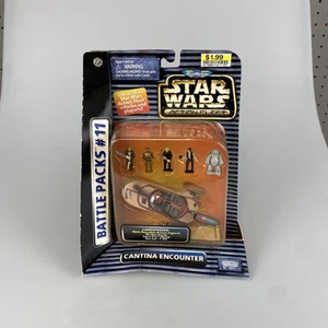 Star Wars Action Fleet 💥 Cantina Encounter 💥 Battle Packs #11 Galoob 1996 - Imagen 1 de 2