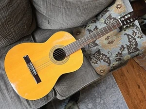 Vintage Hohner GK200 Acoustic Contessa Guitar w Hard Case Korea Made Beginner - Picture 1 of 21