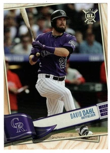 David Dahl - Colorado Rockies - 2019 Topps Big League Baseball # 143 Mint - Picture 1 of 1
