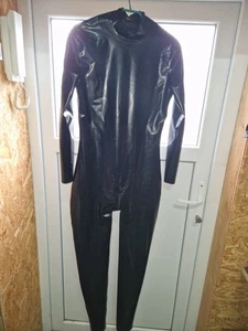 Latex Catsuit, Gr.L ,chloriert, mit separater Maske - Bild 1 von 6