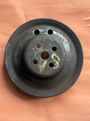 Ford Mustang 289 302 351 1968 69 polea bomba de agua doble polea C7OE-8509-E OEM Foto 1 de 4