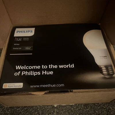Philips Hue(Personal Wireless Lighting)starter kit White For Home Kit iPhon iPad - Image 1 of 4