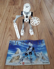 LEGO Bionicle Toa Kopaka Set 8536 Complete - No Canister