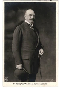 Adolf Friedrich V. Großherzog von Mecklenburg-Strelitz- PC Postkarte KÖNIGTUM #1 - Bild 1 von 2