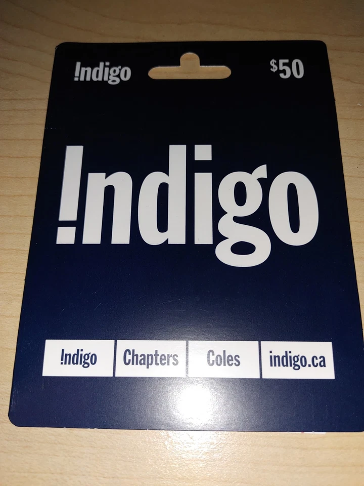 $50.00 Indigo Gift Card - Image 1 of 1