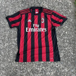 AC MILAN 2016/2017 HOME TRIKOT FOOTBALL SOCCER SHIRT by ADIDAS AP7964 HERREN L - Bild 1 von 7