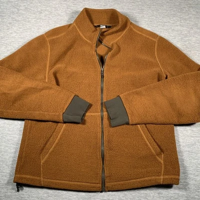 REI Co-op Jacket Mens Medium Brown Full Zip Sherpa Fleece Outdoor Layer Warm - Image 1 of 4