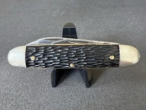 Vintage Keen Kutter Equal Ends 2 Blade Black Jack Knife - 3 3/8” Closed - Picture 1 of 10