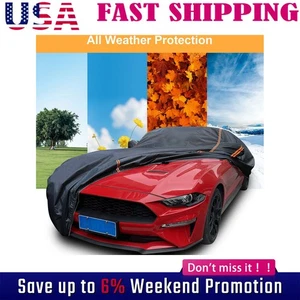 420D APTO PARA FORD MUSTANG GT FUNDA COCHE 100% Impermeable Parasol Todo Clima - Imagen 1 de 19