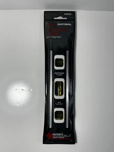 Sears Craftsman Torpedo Level 9” Magnetic 39829 USA With Vinyl Storage Pouch - Picture 1 of 5
