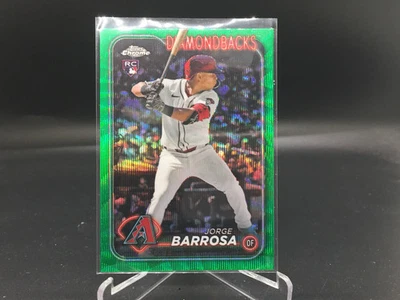Jorge Barrosa 2024 Topps Chrome Update Green Wave /99 Diamondbacks RC - Image 1 of 2