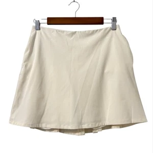 Nike Mujer Flex Encaje Plisado Golf Skort Pequeño Crema Antiguo Preppy Elegante Delicado - Imagen 1 de 8