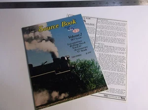 VINTAGE DAS QUELLENBUCH MODELLEISENBAHN KATALOG VOL #2 HO MASSSTAB WIE ABGEBILDET *SEHR GUTER ZUSTAND* - Bild 1 von 3