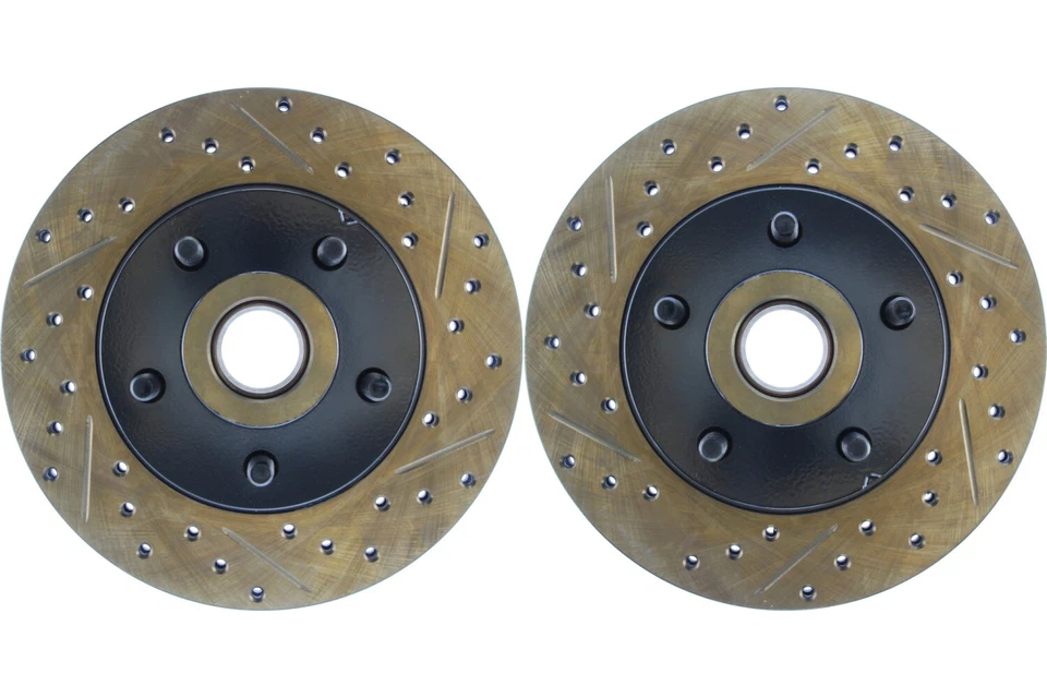 Par delantero de rotor de freno de disco Stoptech para Plymouth Barracuda 1970-1972 (46027) Foto 1 de 4