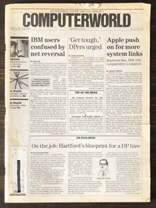 Computerworld - 1985 Nov 4, 11, 18, 20, 25 - Lot of 5 Newspaper - Picture 1 of 5