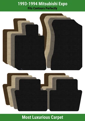 Lloyd Luxe Front & Rear Row Carpet Mats for 1993-1994 Mitsubishi Expo  - Image 1 of 4