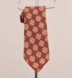 VTG Men's 1930s Brown Necktie 30s Tie - Picture 1 of 10