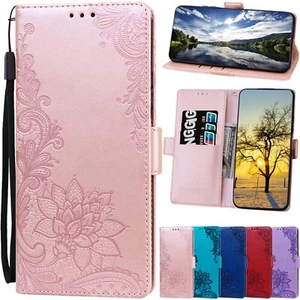 Wallet Case Card Holder Patterned For Samsung Galaxy S24/S23/S22/S21/S20FE Ultra - Picture 1 of 39