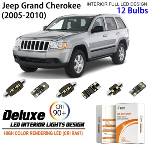 Kit de luces interiores LED bombillas de matrícula para WK Jeep Grand Cherokee - Imagen 1 de 9