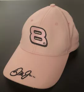 Winners Circle Dale Earnhardt Jr #8 Nascar Budwiser Pink Cap Hat - Picture 1 of 10