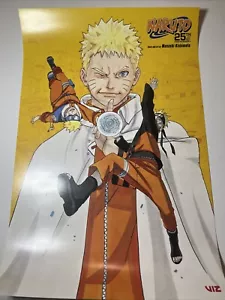 NARUTO Anime Expo AX 2024 POSTER 25th ANNIVERSARY Masashi Kishimoto VIZ 18x12" - Picture 1 of 1