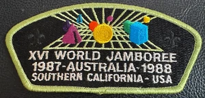 XVI World Jamboree 1987 Australia 1988 Southern California CA USA BSA Patch - Picture 1 of 3